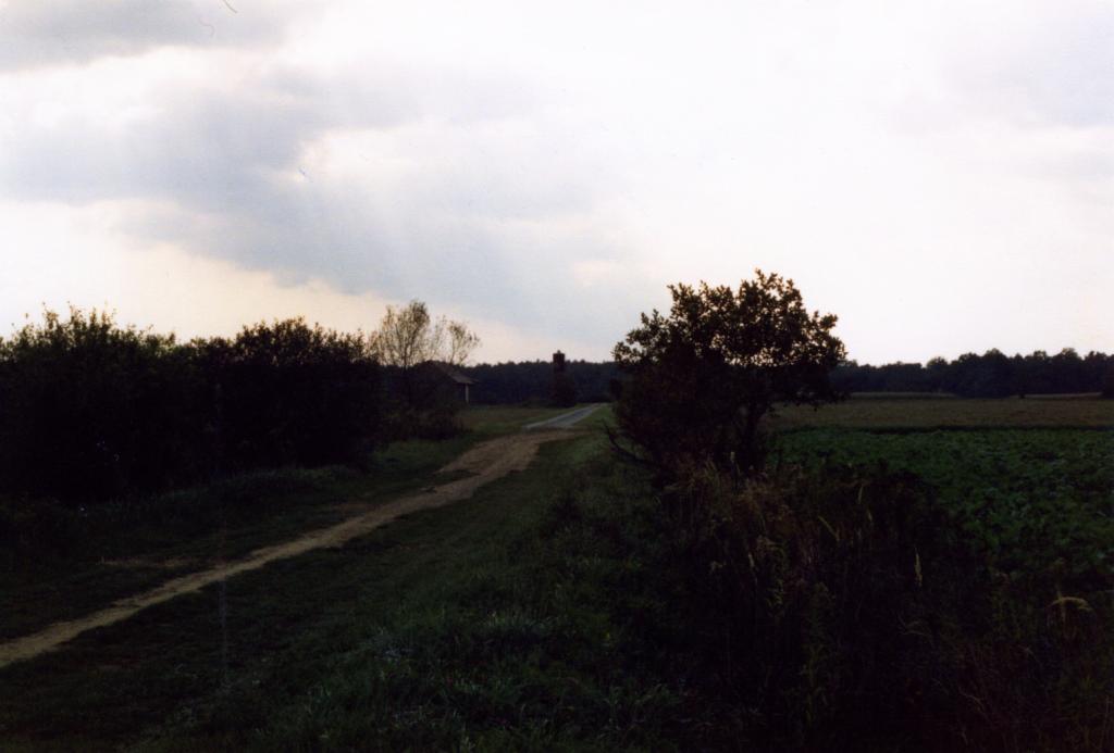 Az egykori menekülési útvonal, Ják és Oberbildein között. Forrás: Hans-Michael Fritz